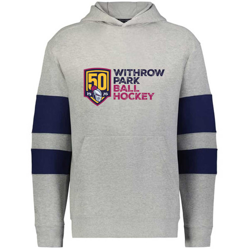New Youth WPBHL 50th Anniversary Hoodie - Charcoal/Navy (Design 2) (WPB-339-CH)