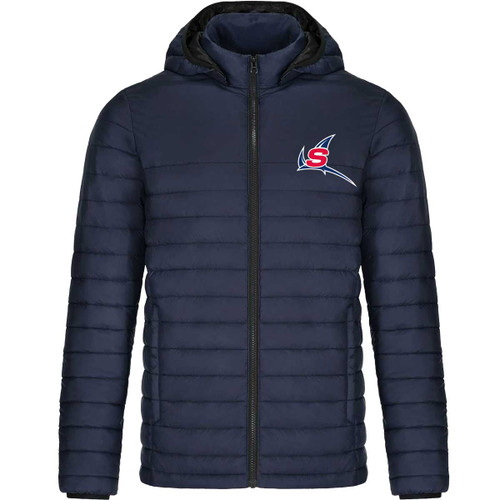 NSW Canyon Men’s Puffy Jacket w/ Detachable Hood - Navy (NSW-101-NY) 