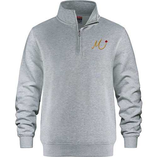 LSC Meraki Adult ¼ Zip Sweatshirt - Athletic Heather (LSC-008-AH)