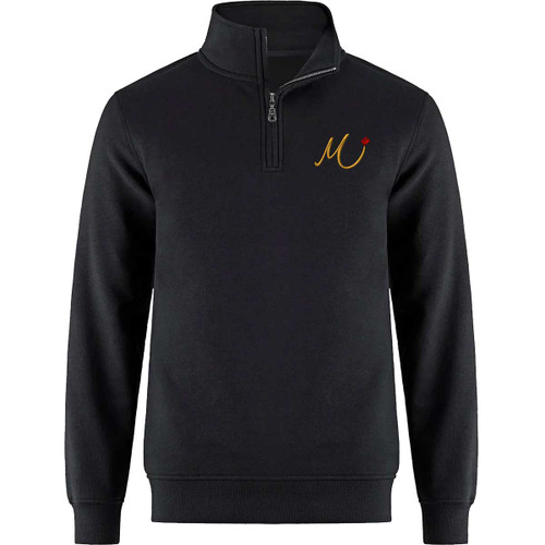 LSC Meraki Youth ¼ Zip Sweatshirt - Black (LSC-308-BK)