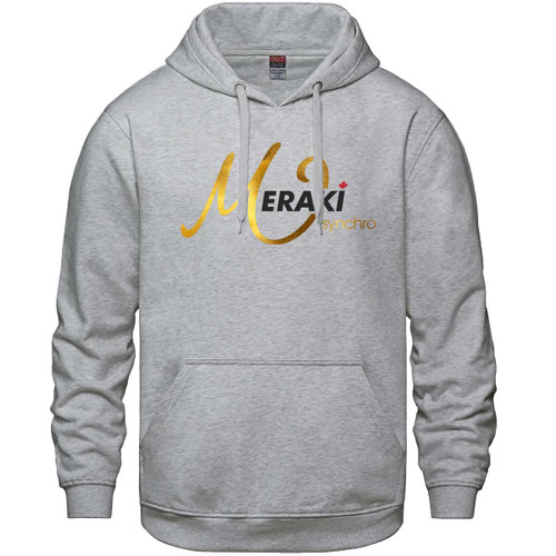 LSC Meraki Adult Pullover Hooded Sweatshirt - Athletic Heather (LSC-009-AH)