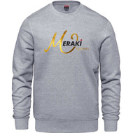 LSC Meraki Adult Crewneck Sweatshirt - Athletic Heather (LSC-010-AH)