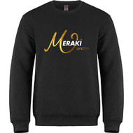 LSC Meraki Youth Crewneck Sweatshirt - Black (LSC-310-BK)