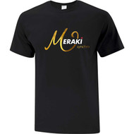 LSC Meraki Men’s Everyday Cotton T-Shirt - Black (LSC-111-BK)