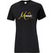 LSC Meraki Ladies Everyday Cotton T-Shirt - Black (LSC-211-BK)
