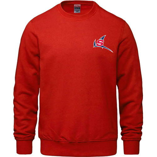 NSW Adult Crewneck Sweatshirt - Red (NSW-075-RE)