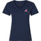 NSW Women’s Softstyle V-Neck T-Shirt - Navy (NSW-276-NY)
