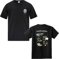 Youth Theatre Aurora Music Man Everyday Cotton Tee - Black (TAU-304-BK)