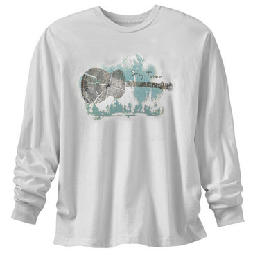 Oraganic Made in the USA Long Sleeve T-Shirt - Stay Tuned Tin Cup