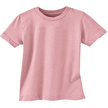Toddler Tee - Solid - Soft Pink