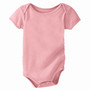 Organic Cotton Onsie - Solid - Soft Pink