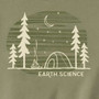 Men's Organic T-Shirt Earth Science Khaki