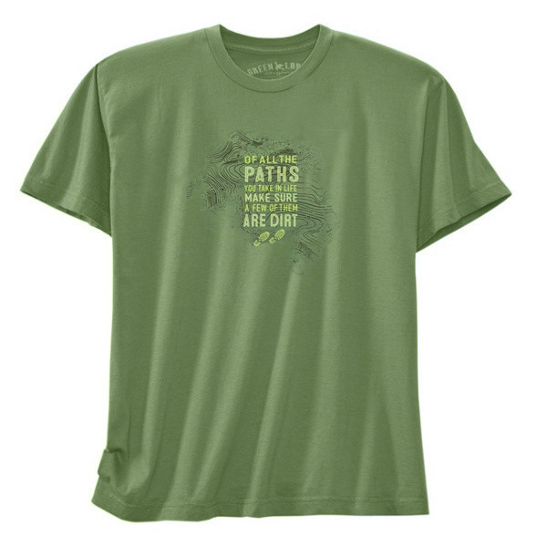 Men's Organic T-Shirt Paths Willow 