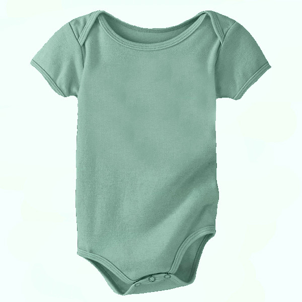 60 Off Solid Infant Onesie Sea Green 1824M Regular 25. NOW