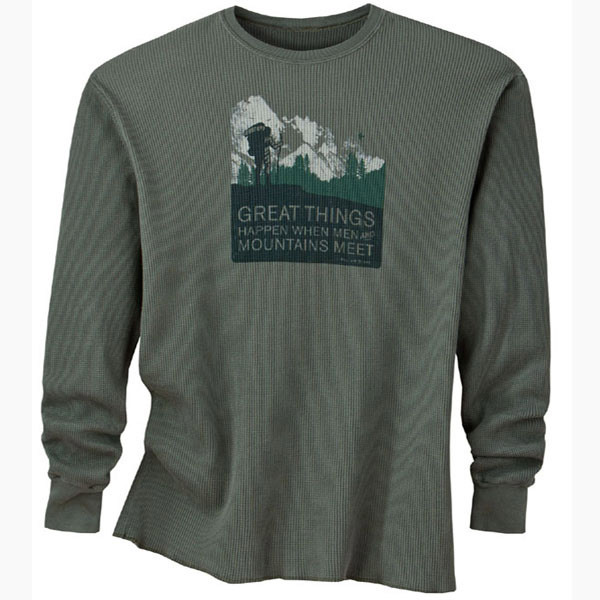 Mens store thermal shirt