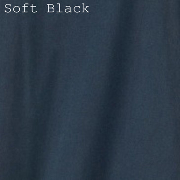 Solid Men's T-Shirt - Soft Black Small  