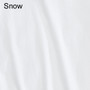 Organic Ringspun Solid Tees - Snow