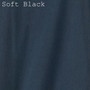 Men's Super Soft Organic Ringspun Solid XXL T-Shirts - Soft Black