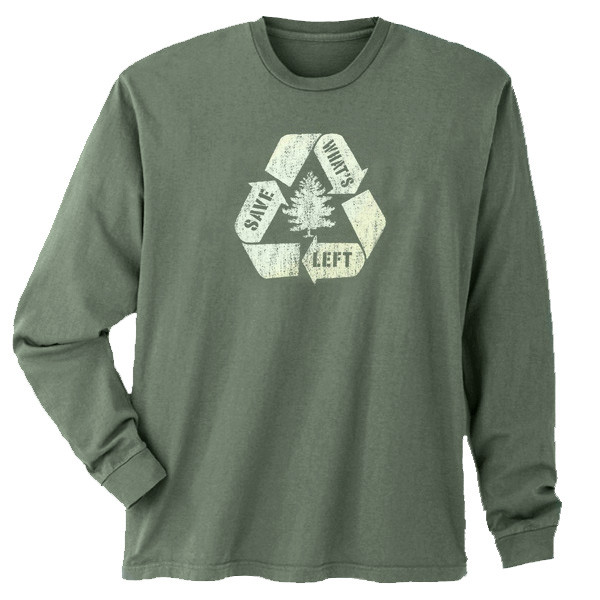 Men's Long Sleeve Save What's Left Willow