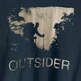 Men's Organic Cotton T-Shirt Outsider Soft Black