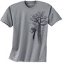 Look Deep Trees Men's Crew Graphite