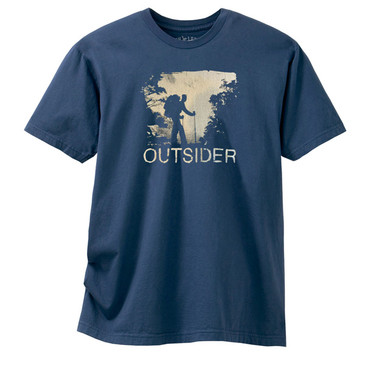 Men's Organic Hiking T-Shirt Outsider 