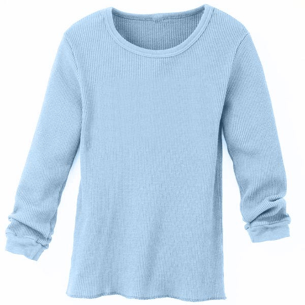 Organic Cotton Solid Infant Thermal Blue Bird