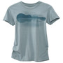 Women's Organic Short Sleeve T-Shirts - Listen Silver Spruce