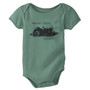 Infant Onesie Support Local Sea Green
