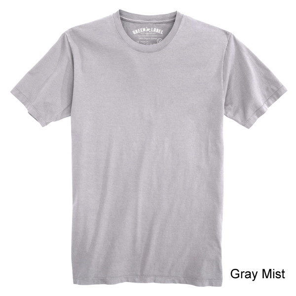 Men's Organic Solid XXL Short Sleeve T-Shirts