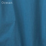 Men's Super Soft Organic Ringspun Long Sleeve Solid XXL Tees - Ocean