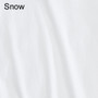 Men's Super Soft Organic Ringspun Long Sleeve Solid XXL Tees - Snow