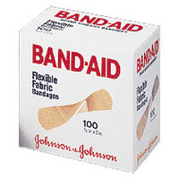 Band-Aid Flexible Fabric Strip Adhesive Bandag 3/4" x 3"  534434-Box