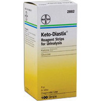 Keto-Diastix Reagent Test Strip (100 count)  562882-Each