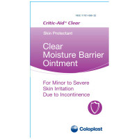 Critic-Aid Clear Moisture Barrier Ointment 4 g Packet  627565-Case