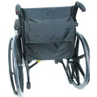 Navy Poly/Cotton Wheelchair Back Pack withVelcro  641072-Each