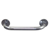 12" Steel Knurled Grab Bar, 1" Od.4 1/2"From Wall  641570-Each