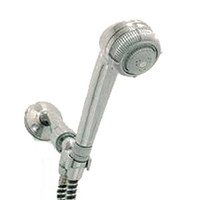 Deluxe Hand-Held Shower Massager Chrome Color  641580-Each