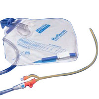 Kenguard Silicone-Coated 2-Way Foley Catheter Tray 16 Fr 5 cc  683716-Each