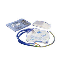 Kenguard Silicone-Coated 2-Way Foley Catheter Tray 18 Fr 5 cc  683718-Each