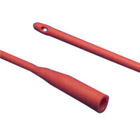 Dover Hydrophilic Coated Red Rubber Urethral Catheter 10 Fr 14"  688410-Each