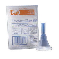 Freedom Clear Sport Sheath Self-Adhering Male External Catheter, 23 mm  765110-Each