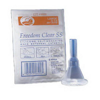 Freedom Clear Sport Sheath Self-Adhering Male External Catheter, 31 mm  765310-Each