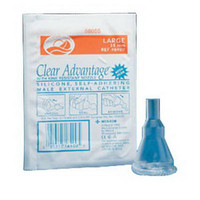 Freedom Clear Advantage Self-Adhering Male External Catheter, 23 mm  766130-Box