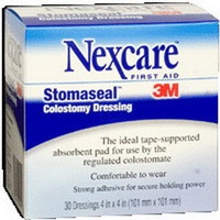 Nexcare Stomaseal Dress 4" x 4" 30/Bx 1507 3M  881507-Box
