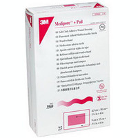 Medipore Plus Pad Soft Cloth Adhesive Dressing 3-1/2" x 10"  883571-Box