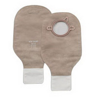 New Image 2-Piece Drainable Pouch 2-1/4" with Filter, Beige  5018143-Box