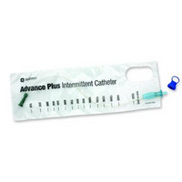 Advance Plus Pocket Touchless Intermittent Catheter 10 Fr 16" 1500 mL  5093104-Each