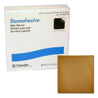 Stomahesive Skin Barrier without Starter Hole, 4" x 4"  5121712-Box