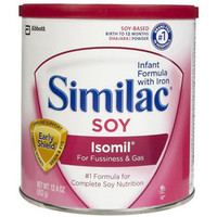 Similac Soy Isomil w/Iron, 12.4 oz.  5255963-Each